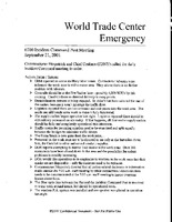Incident Action Plan: 9/21/01