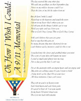 Oh How I Wish I Could a 9/11 Memorial